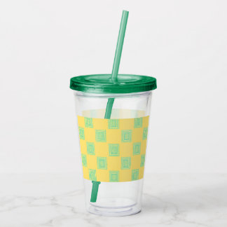 Summer-Ready Acrylic Tumbler – 16 oz