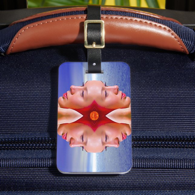 Summer Reflection Luggage Tag (Front Insitu 2)