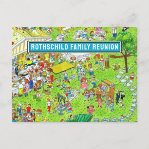 Summer Reunion Save-the-Date Postcard