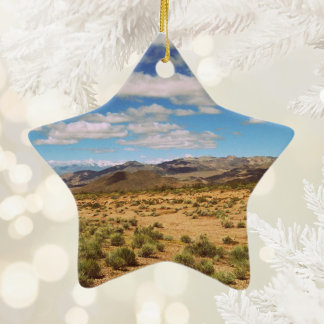 Summer Road Trip Vacation Two-Sided Photo Ceramic Ornament