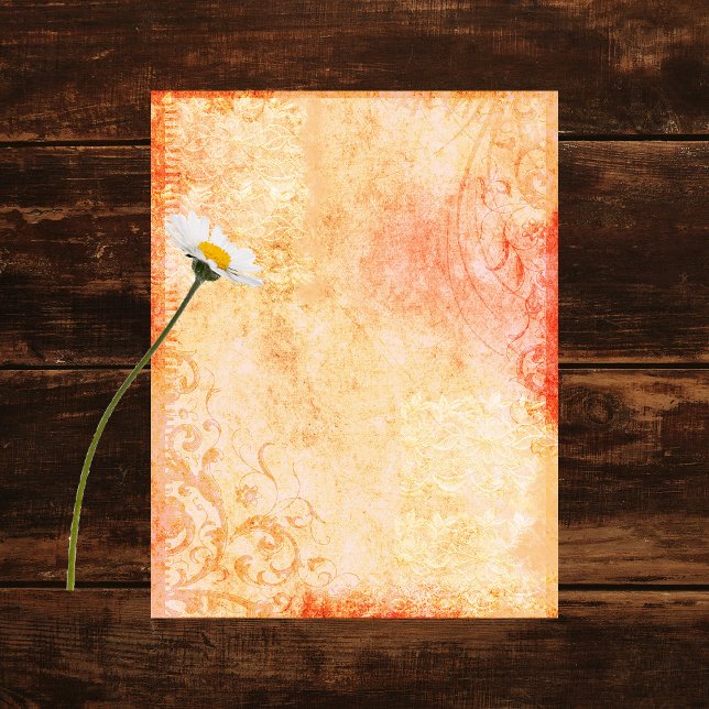 Summer Romance Scrapbook Paper (Creator Uploaded)