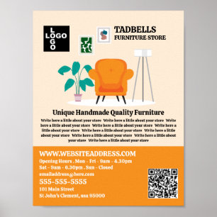 Summer Room - Furniture Store Sales Poster