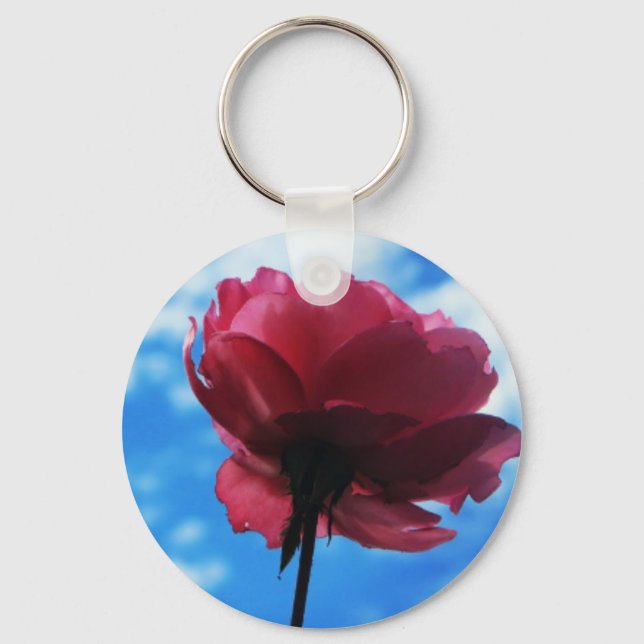 Summer Rose Keychain (Front)