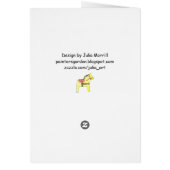 Summer Roses Birthday Card (Back)