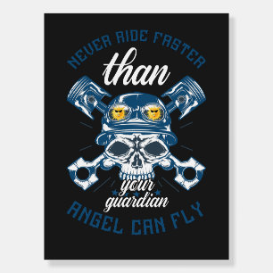 Summer Rustic Beach Biker Shop Foam Board