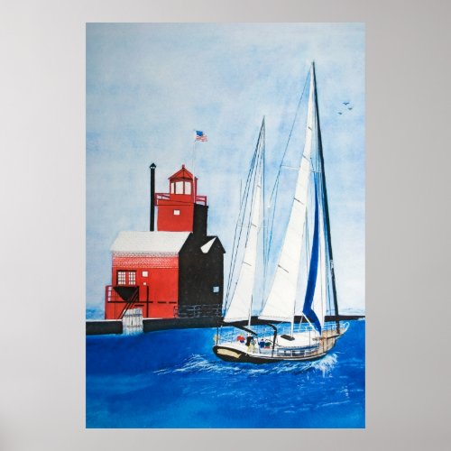 Summer Sail Poster