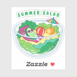 Summer Salad Sticker