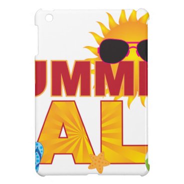Summer Sale Beach Theme Banner Illustration Cover For The iPad Mini Summer Sale Beach Theme Banner Illustration Cover For The iPad Mini
