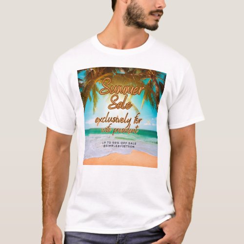 Summer sale campaign T_Shirt