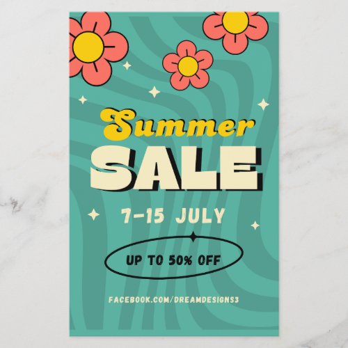 Summer Sale Flyer