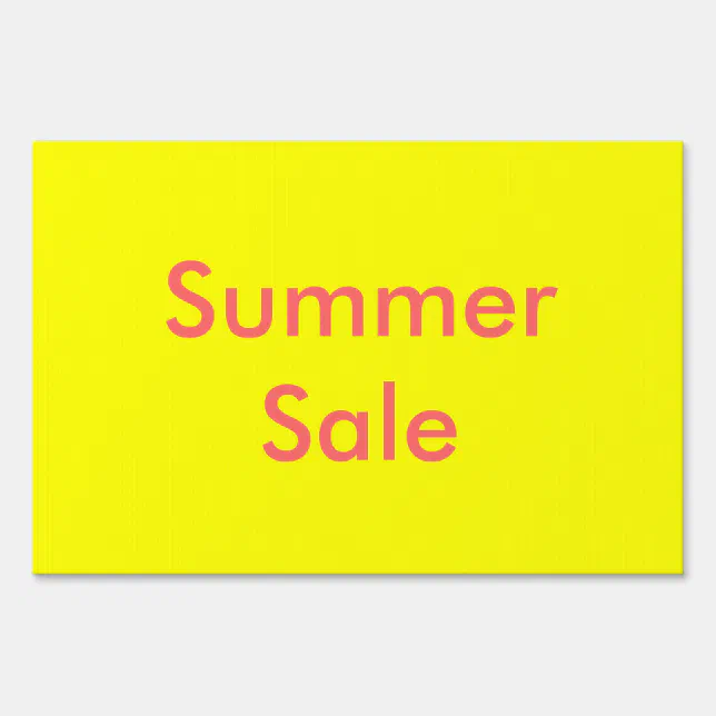 Summer Sale Sign | Zazzle