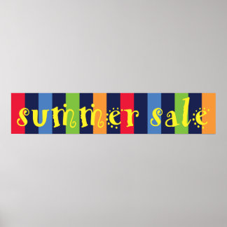Summer Sale Window Sign