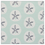 Summer Sand Dollar Cotton Twill Fabric