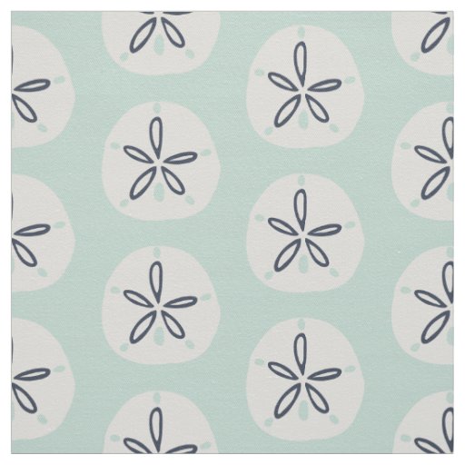 Summer Sand Dollar Cotton Twill Fabric