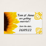 Summer Save The Date Business Card. at Zazzle