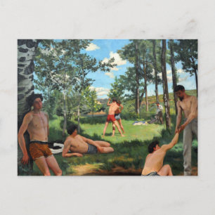Summer Scene, 1869 Postcard