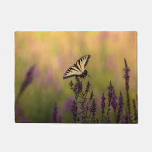 Summer Scene, Butterfly and Loosestrife   Doormat