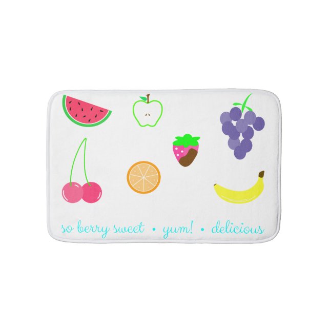 Summer Scents Bathroom Mat (Front)