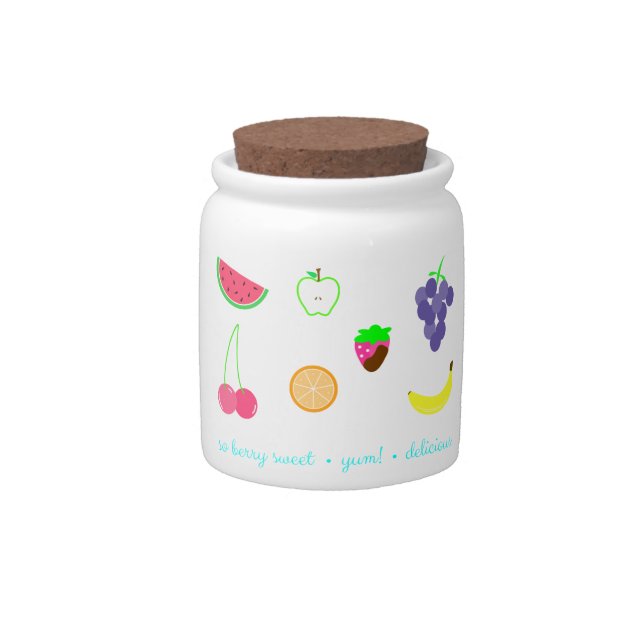 Summer Scents Candy Jar (Front)