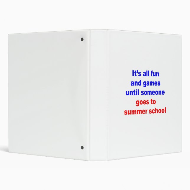 Summer School Binder (Background)
