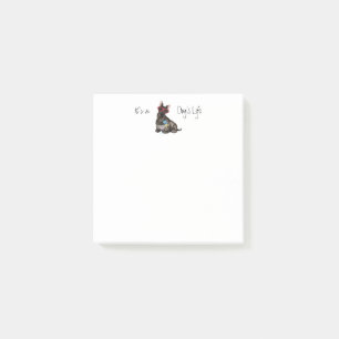 Summer Scottish Terrier Post-it Notes