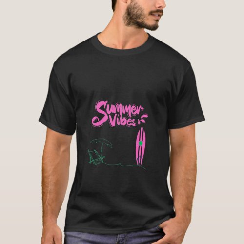 Summer sea and its fun T_Shirt