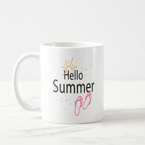 summer sea day coffee mug