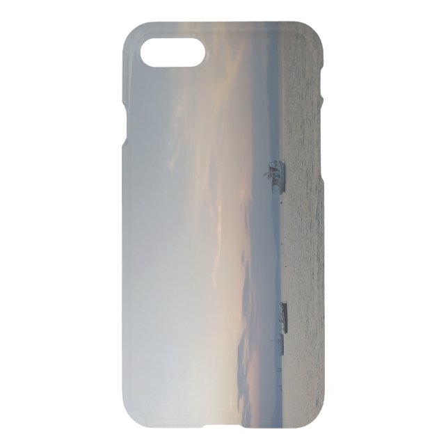 Summer Sea Greece iPhone 7 Clearly™ Deflector Case (Back)