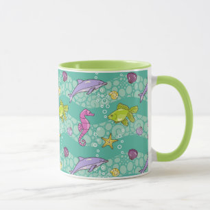 Summer Sea Pattern Mug