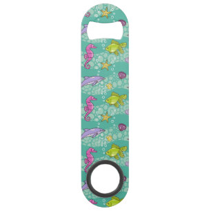 Summer Sea Pattern Speed Bottle Opener
