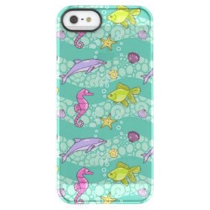 Summer Sea Pattern Permafrost iPhone SE/5/5s Case