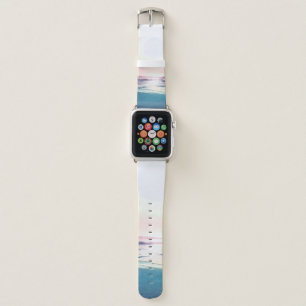 Summer Sea Sunset Tropical Beach Photo Apple Watch Band