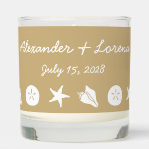 Summer Seashells in Sand Scented Candle