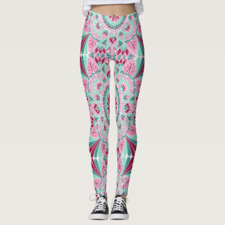 Summer Season Mandala Leggings