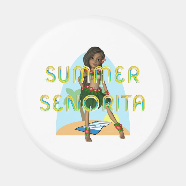 Summer Senorita Magnets (Front)