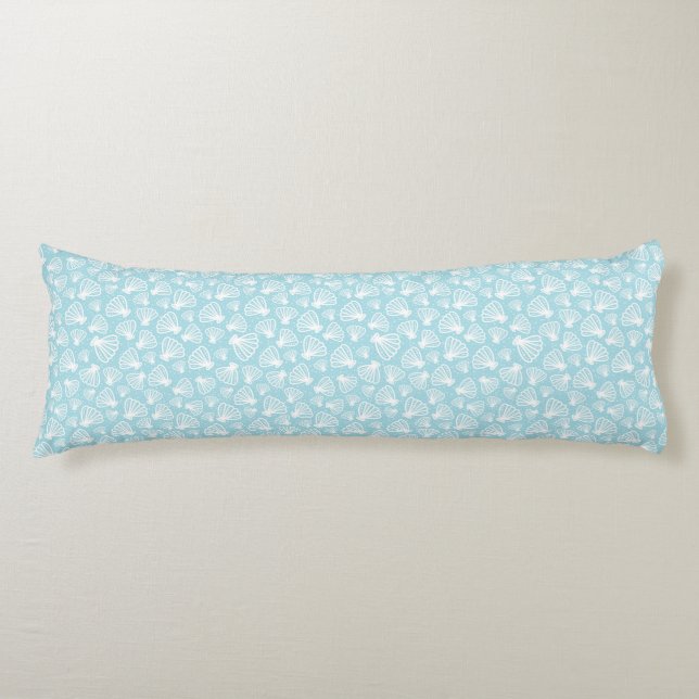 Summer Shell Pattern Body Pillow (Front)