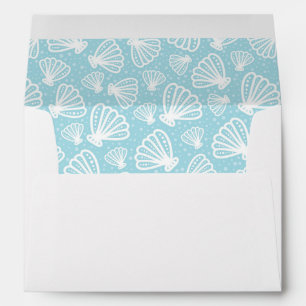 Summer Shell Pattern Envelope