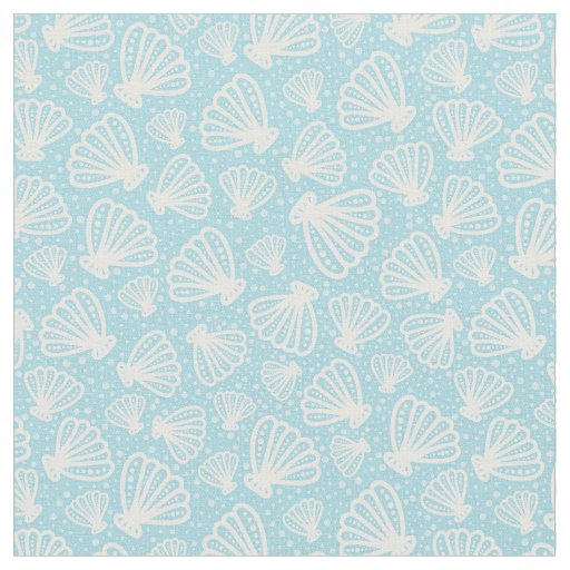 Summer Shell Pattern Fabric
