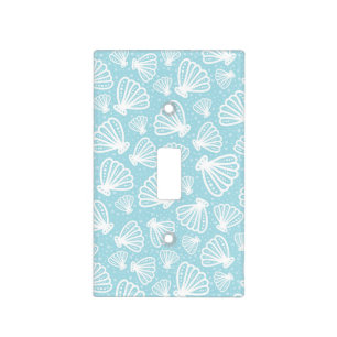Summer Shell Pattern Light Switch Cover