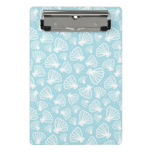 Summer Shell Pattern Mini Clipboard