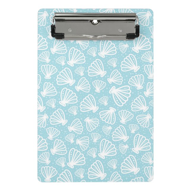 Summer Shell Pattern Mini Clipboard (Front)