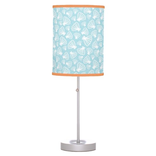 Summer Shell Pattern Table Lamp (Front)