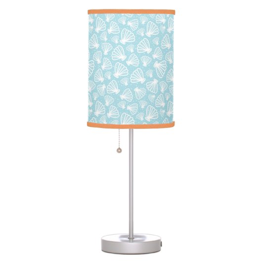 Summer Shell Pattern Table Lamp (Right)