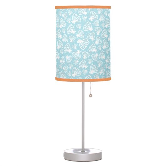 Summer Shell Pattern Table Lamp (Left)