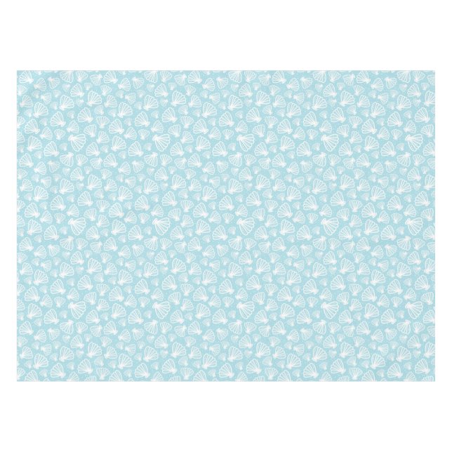 Summer Shell Pattern Tablecloth (Front (Horizontal))