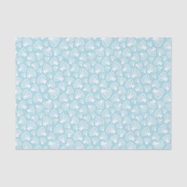 Summer Shell Pattern Tissue Paper (Front)