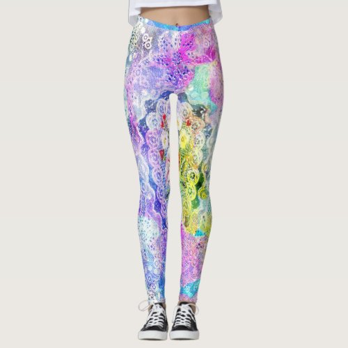 Summer Sherbet Leggings