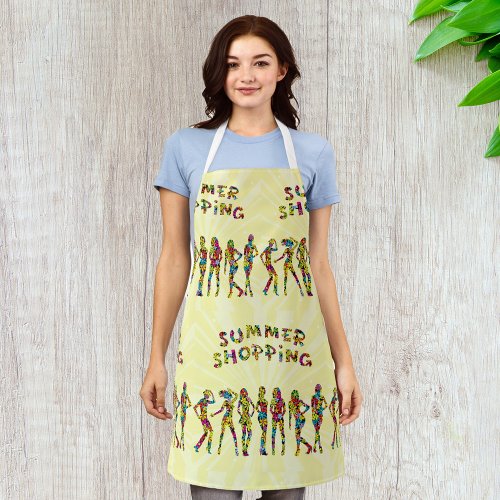 Summer Shopping Apron