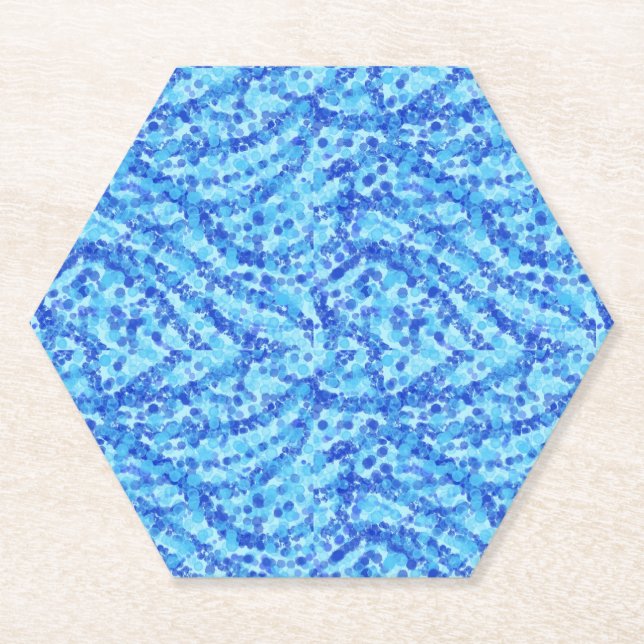 Summer Shower Paper Coaster (Front)