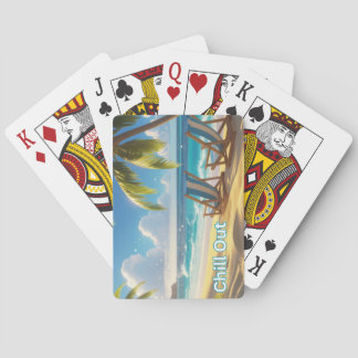 Summer Shuffle – Deal in Calm, Care for the Coast! Poker Cards